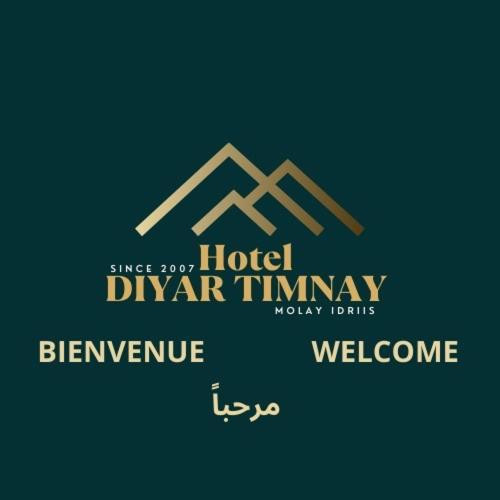 Hotel Diyar Timnay à Moulay Idriss Extérieur photo